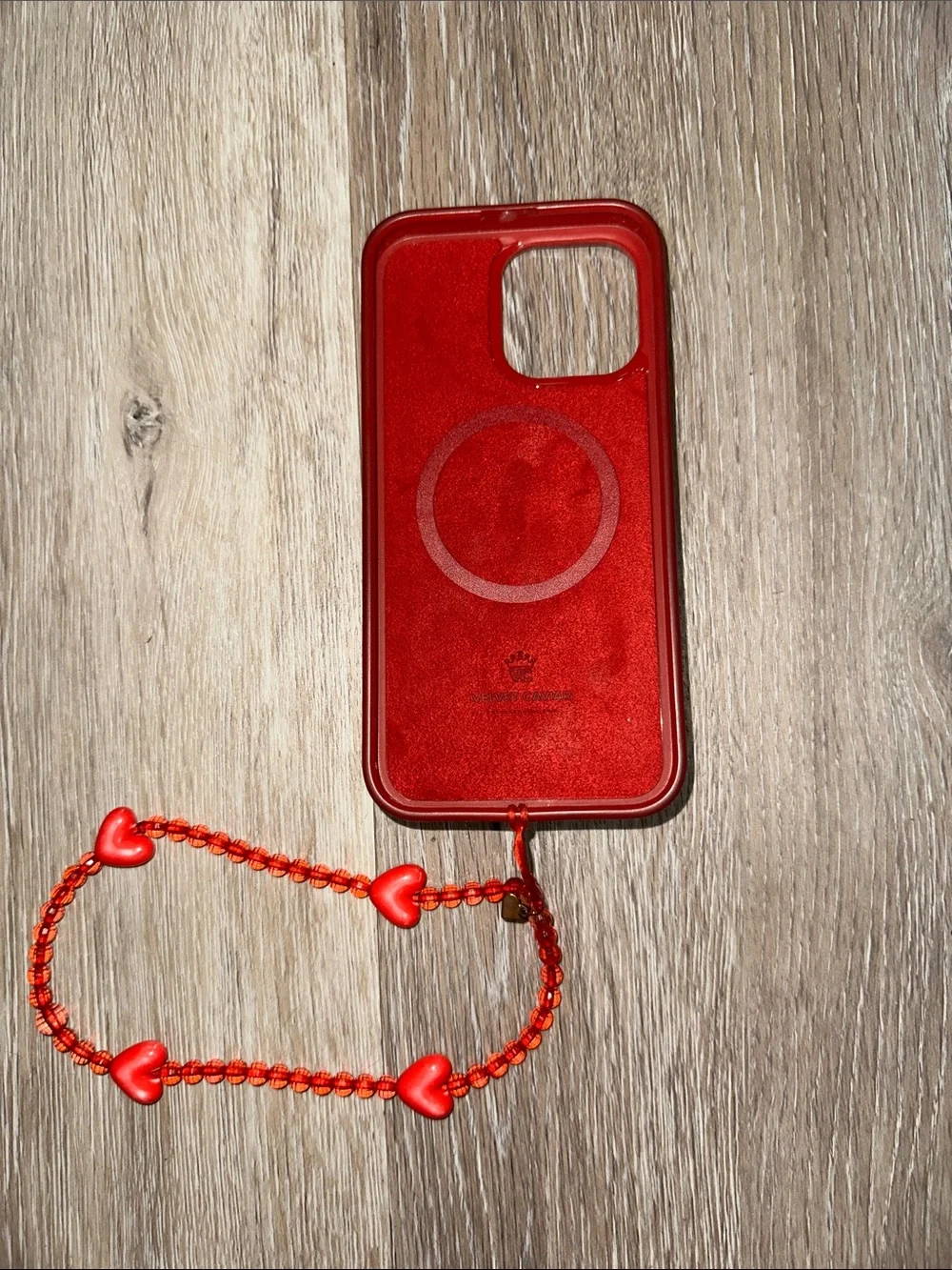 Checkered Phone Case with Ring Grip & phone charm - iPhone 14 Pro Max